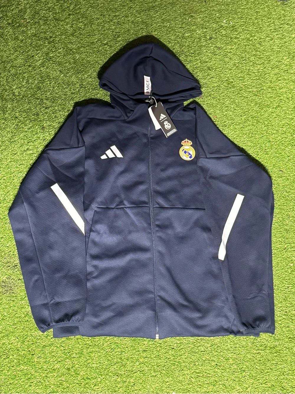 Adidas Real Madrid 25/26 Home Anthem Jacket Mens XL MWT